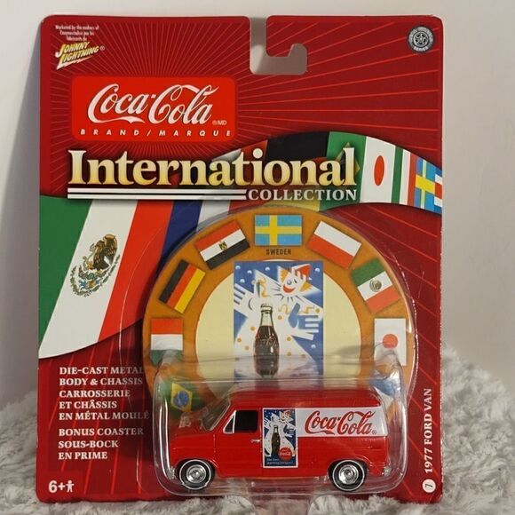 Coca Cola International Collection Die Cast 1977 Ford Van - Picture 7 of 7